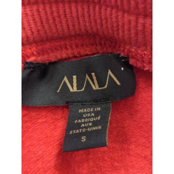 Alala Red Pull on Sweatpants Athleisure Sports Gym Workout Running Womens Size S - Picture 7 of 7